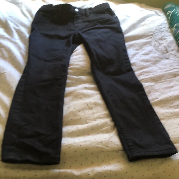 Black stretch Cat & Jack pants. Good for school or a formal event. - Picture 3 of 3